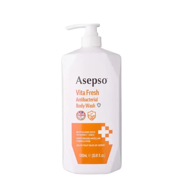Sữa Tắm Ngừa Khuẩn ASEPSO Antibacterial Body Wash 1000Ml - 1